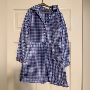 Vineyard Vines Blue and Pink Plaid Shirt